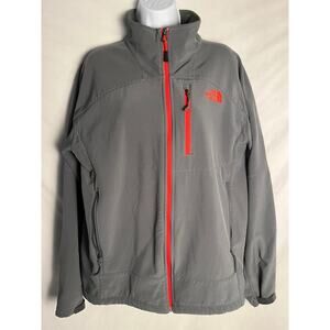 The North Face Apex Bionic Softshell Jacket Gray Orange | Men’s Large